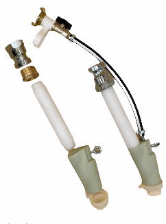 FINE PLASTER SPRAY GUN MADE OF PLASTIC